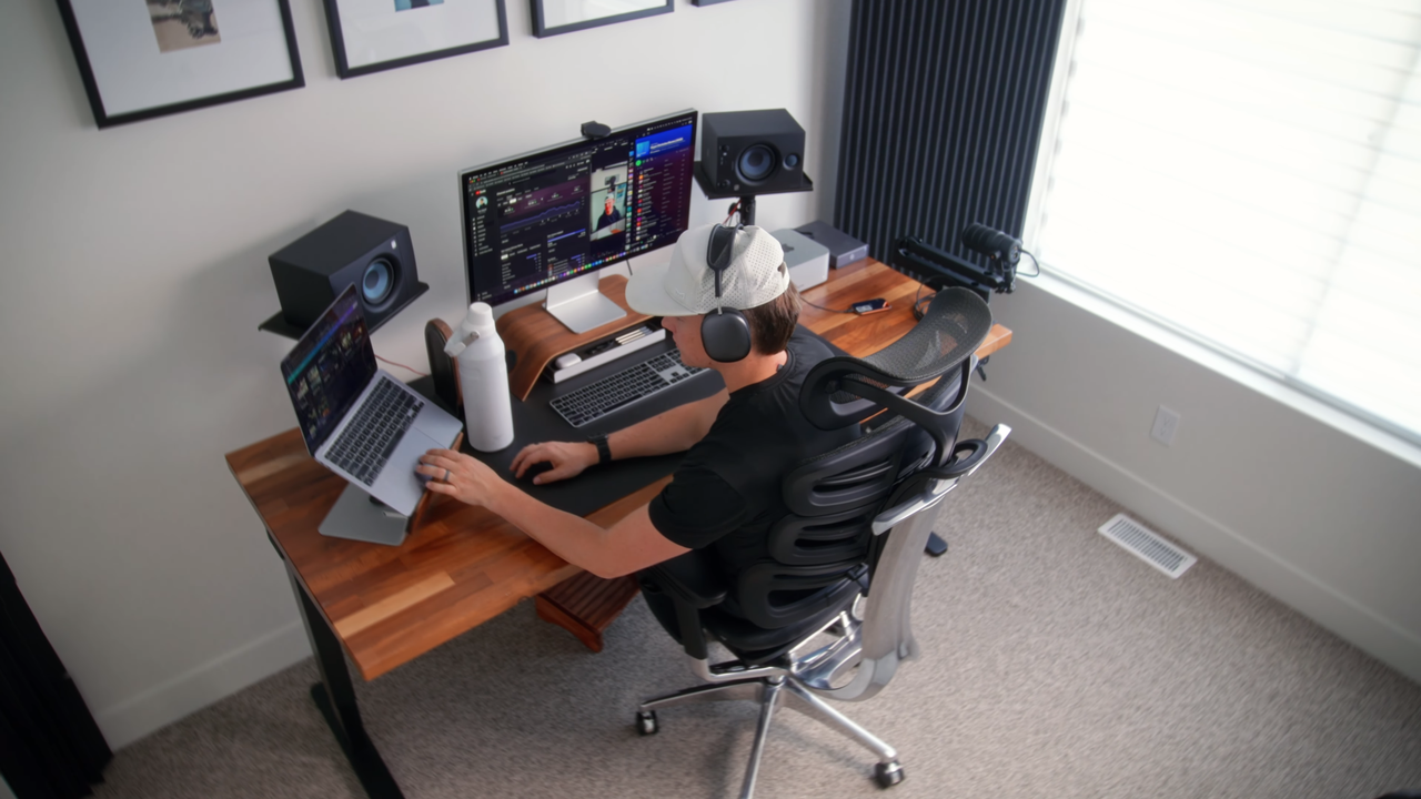 Ergonomic office chair designed for posture support and all-day comfort