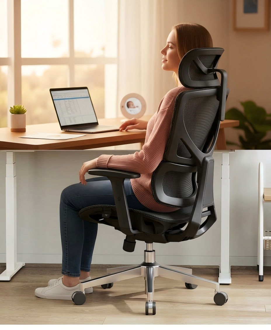The Hidden Back Pain of WFH Moms: How to Choose the Right Ergonomic Chair