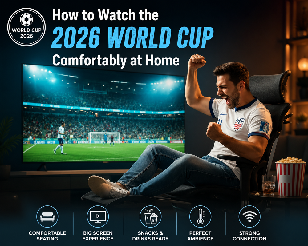 How to Watch the 2026 World Cup Comfortably at Home