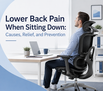 Lower Back Pain When Sitting Down: Causes, Relief, and Prevention