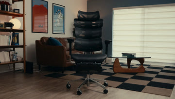 OdinLake O2 office chair with its gas-lift column and five-star base visible