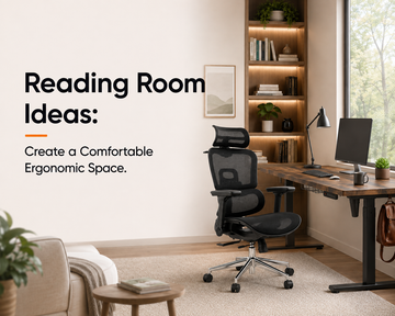ergonomic reading room setup