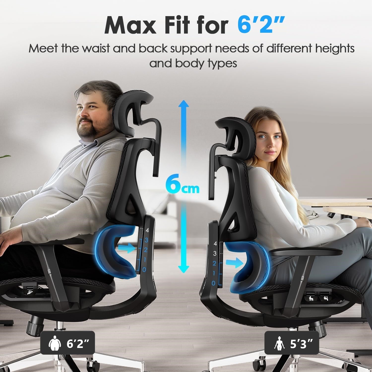 OdinLake L1 (Ergo UPGRADE 518) | Ergonomic Office Chair